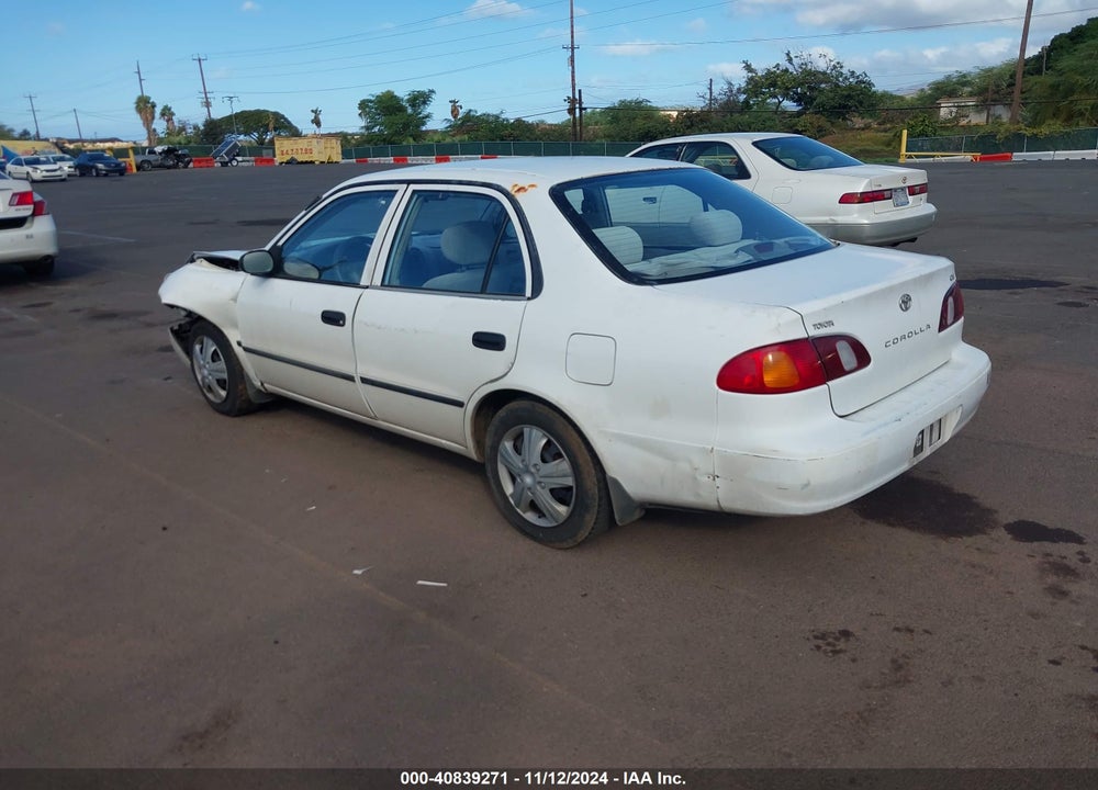 2000 TOYOTA COROLLA CE/LE/VE VIN: 1NXBR12EXYV381952