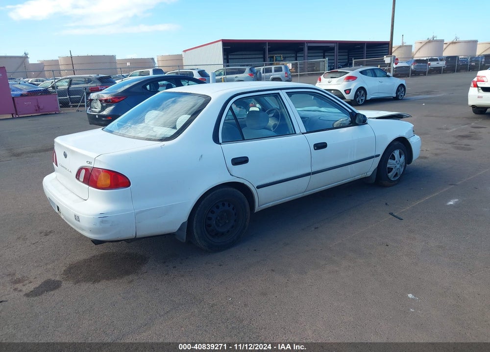 2000 TOYOTA COROLLA CE/LE/VE VIN: 1NXBR12EXYV381952