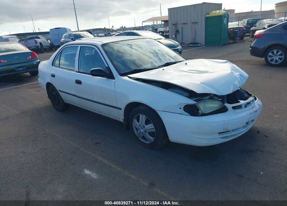 2000 TOYOTA COROLLA CE/LE/VE VIN: 1NXBR12EXYV381952