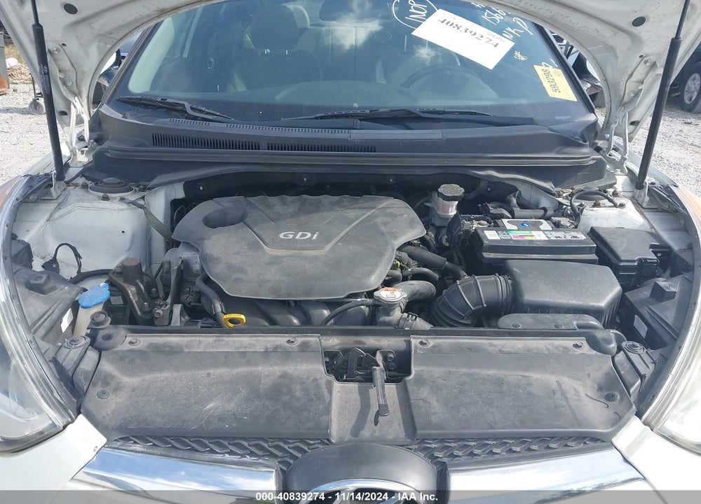 2013 HYUNDAI VELOSTER BASE W/GRAY VIN: KMHTC6AD6DU156692