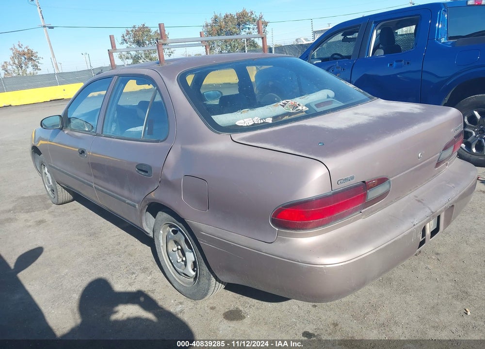 1993 GEO PRIZM LSI VIN: 1Y1SK5367PZ034969