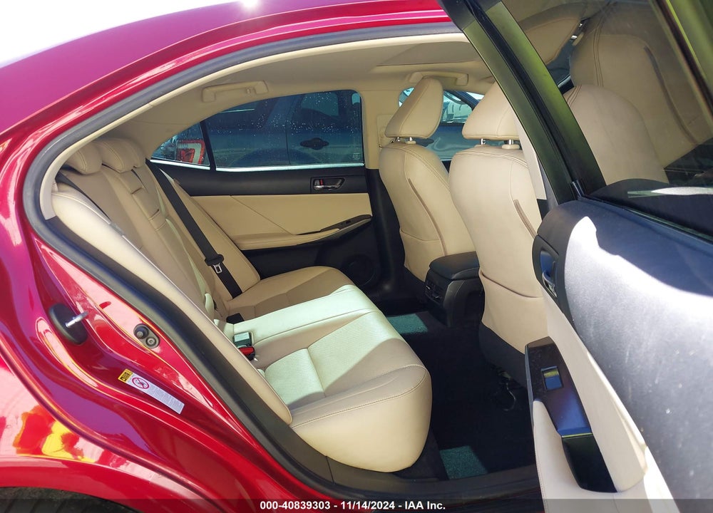 2014 LEXUS IS 350 VIN: JTHBE1D24E5001768