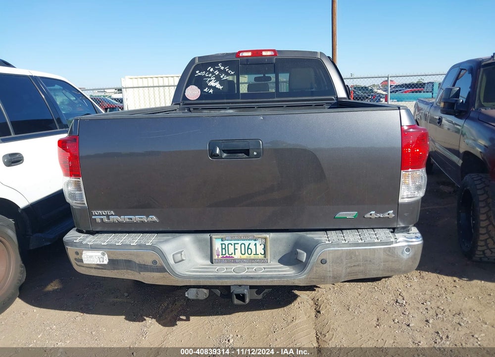 2013 TOYOTA TUNDRA LIMITED 5.7L V8 VIN: 5TFBW5F12DX303606