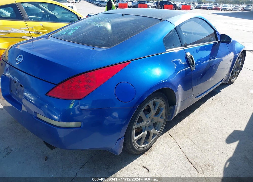 2006 NISSAN 350Z TOURING VIN: JN1AZ34E46M351841