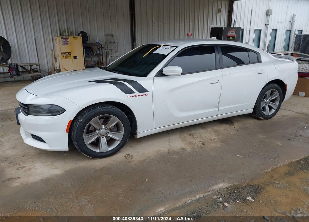 2016 DODGE CHARGER SXT VIN: 2C3CDXHG4GH186955