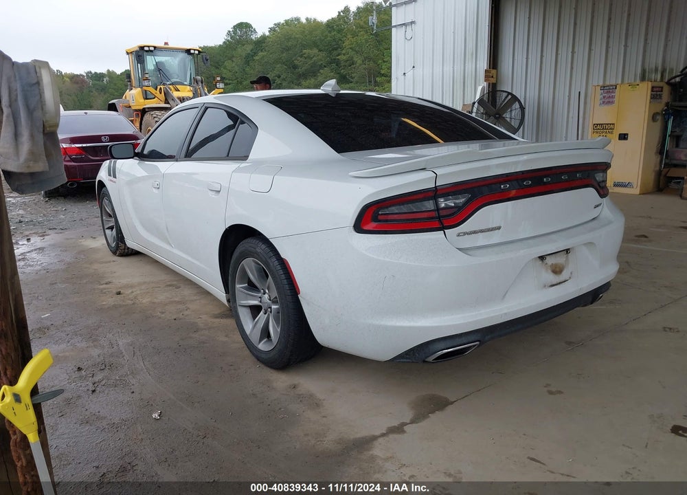 2016 DODGE CHARGER SXT VIN: 2C3CDXHG4GH186955