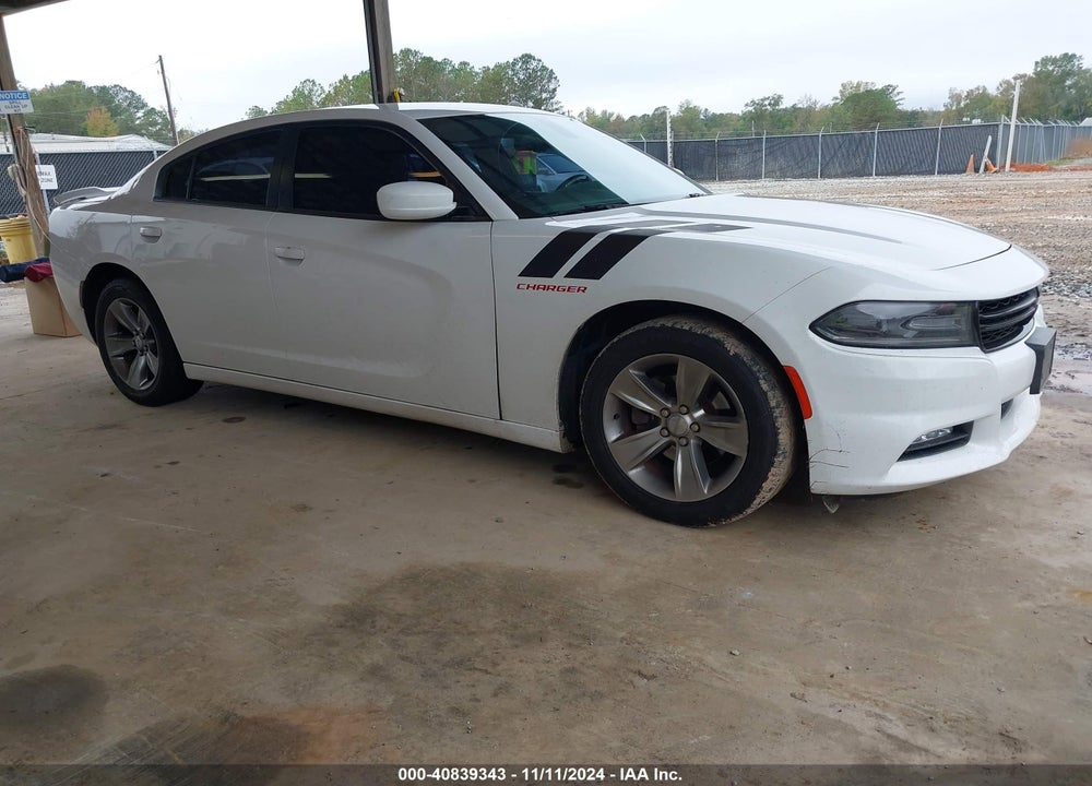 2016 DODGE CHARGER SXT VIN: 2C3CDXHG4GH186955