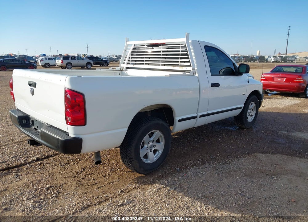 2008 DODGE RAM 1500 ST/SXT VIN: 1D7HA16N28J153970