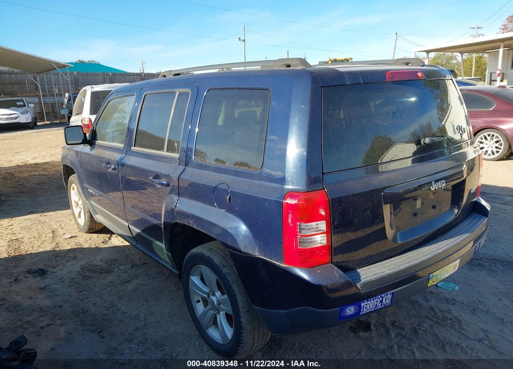 2015 JEEP PATRIOT LATITUDE VIN: 1C4NJPFB7FD329199