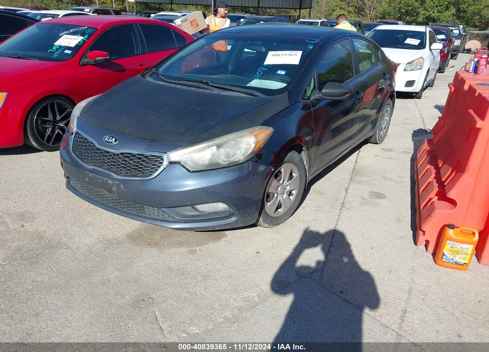 2015 KIA FORTE LX VIN: KNAFK4A68F5380440
