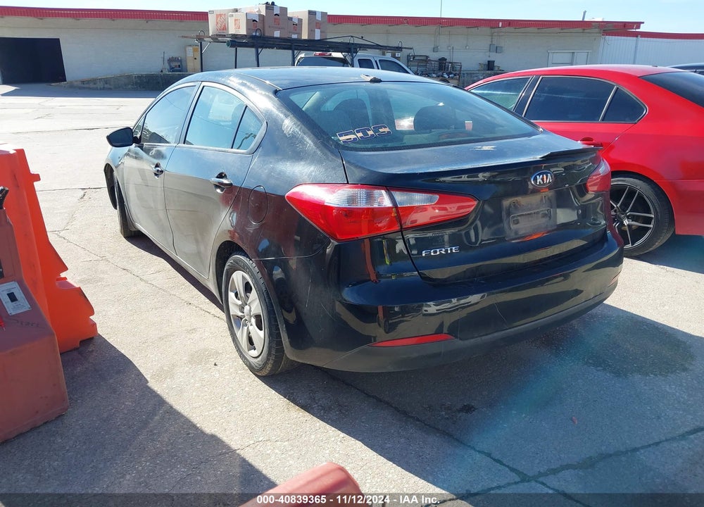 2015 KIA FORTE LX VIN: KNAFK4A68F5380440