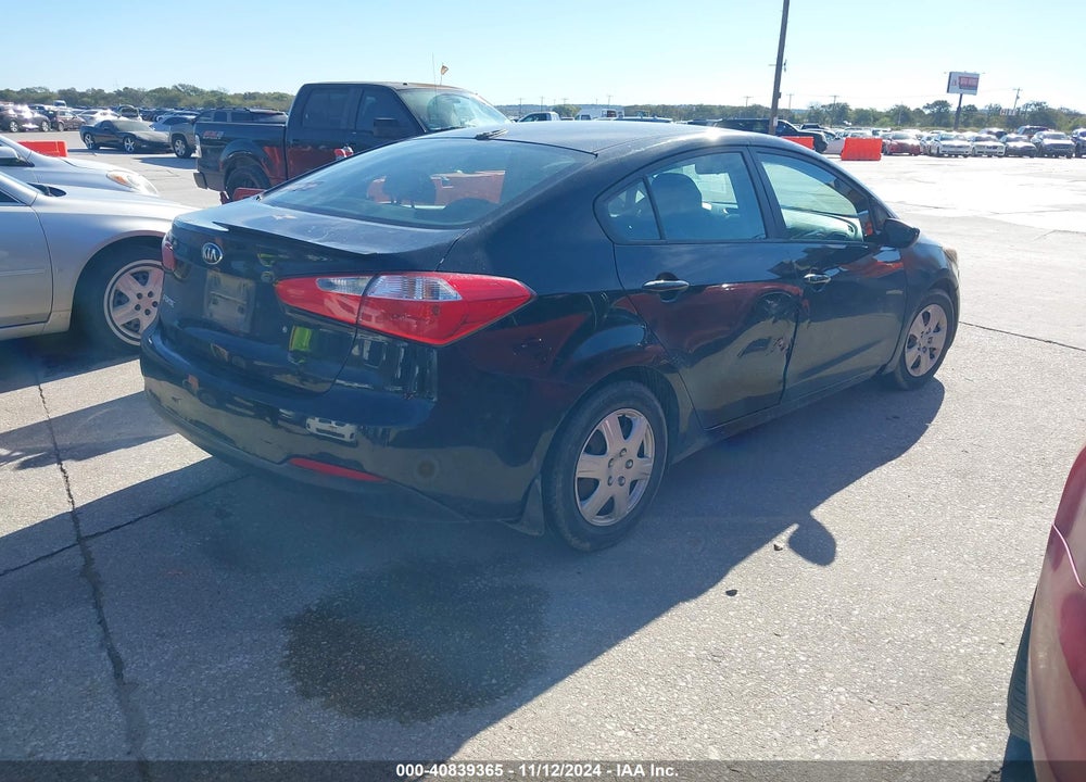 2015 KIA FORTE LX VIN: KNAFK4A68F5380440