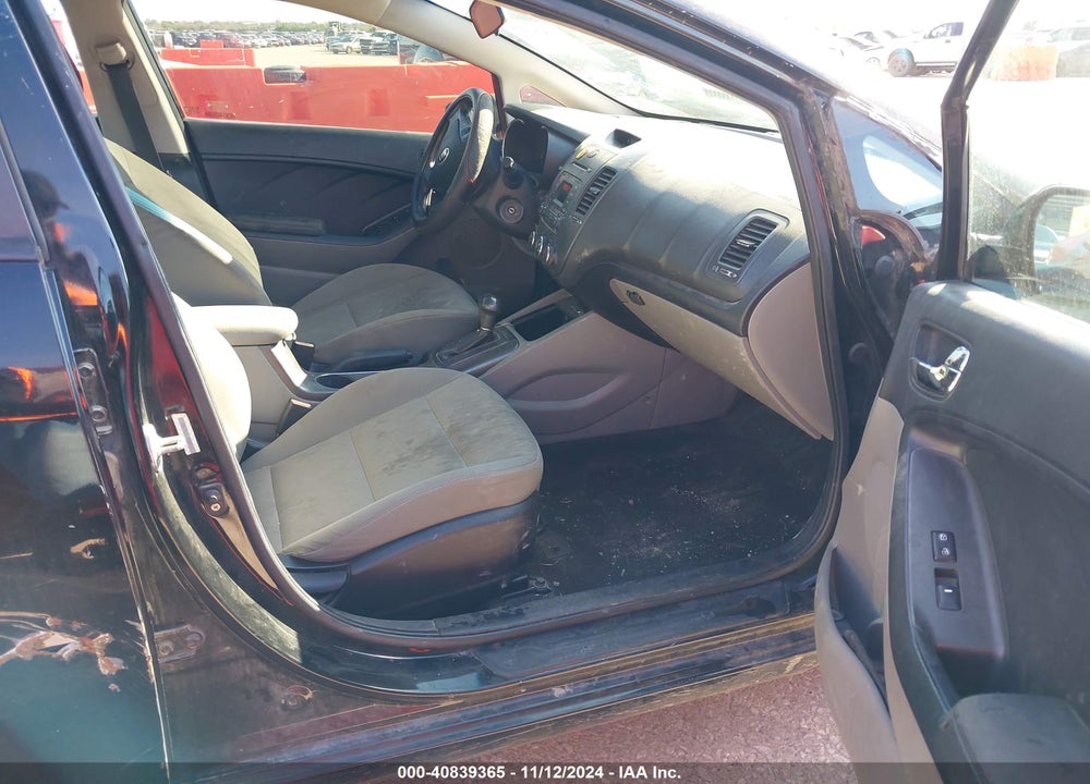 2015 KIA FORTE LX VIN: KNAFK4A68F5380440