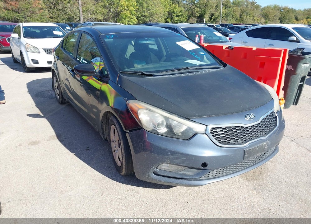 2015 KIA FORTE LX VIN: KNAFK4A68F5380440