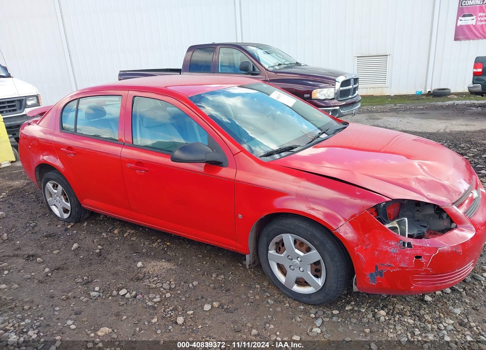 2007 CHEVROLET COBALT LS VIN: 1G1AK55F277110891