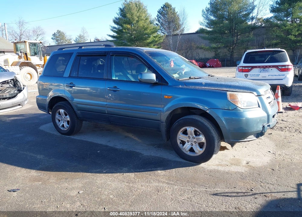 2008 HONDA PILOT VP VIN: 5FNYF18268B001373