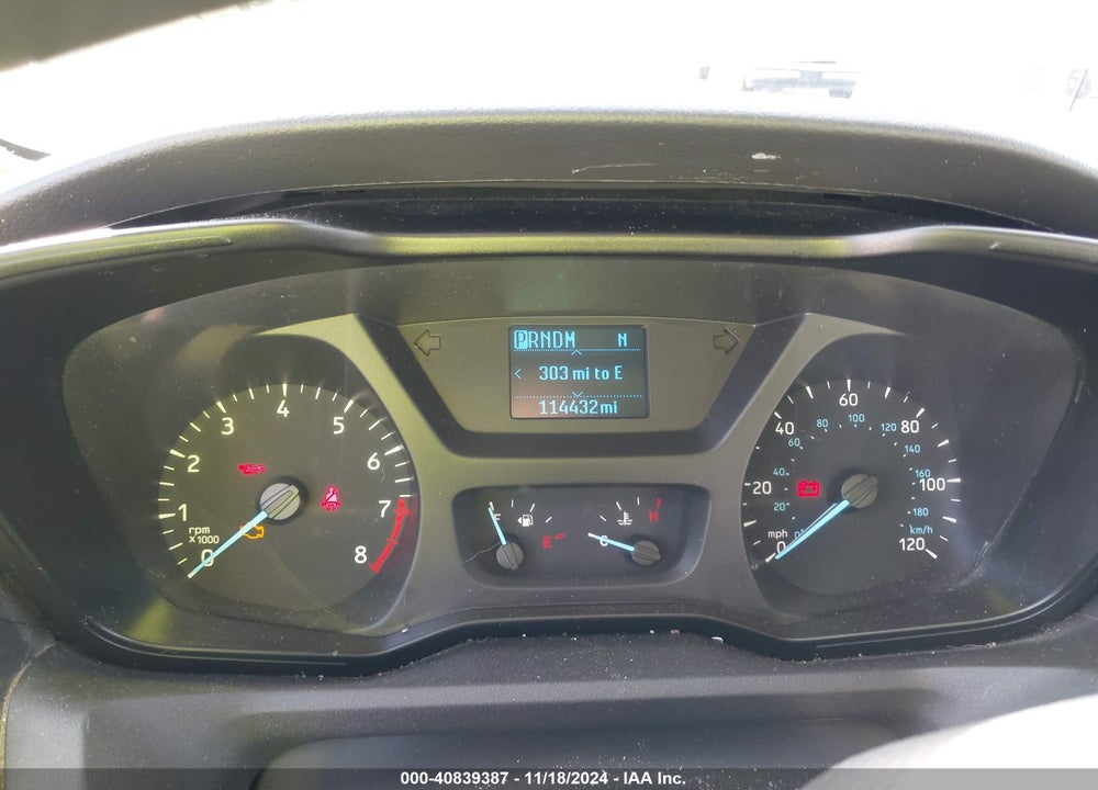 2019 FORD TRANSIT-350 CAB VIN: 1FDBF8ZM1KKA83968