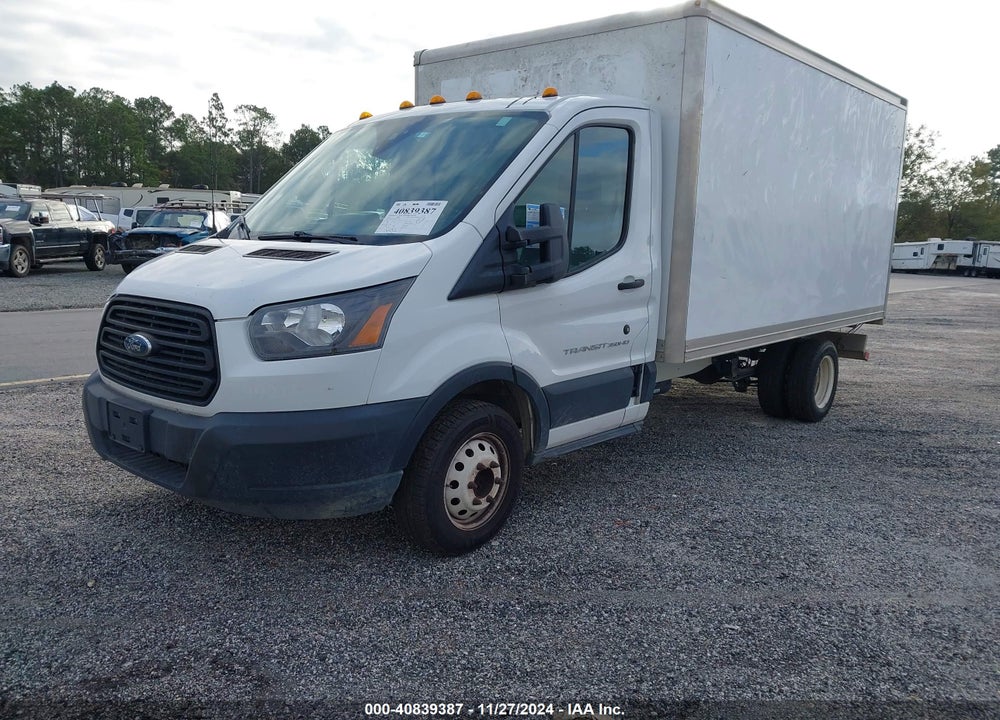 2019 FORD TRANSIT-350 CAB VIN: 1FDBF8ZM1KKA83968
