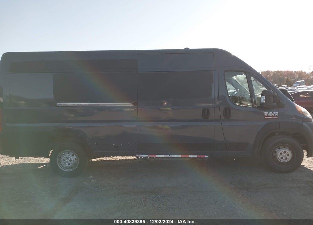 2019 RAM PROMASTER 3500 CARGO VAN HIGH ROOF 159 WB EXT VIN: 3C6URVJG2KE544100