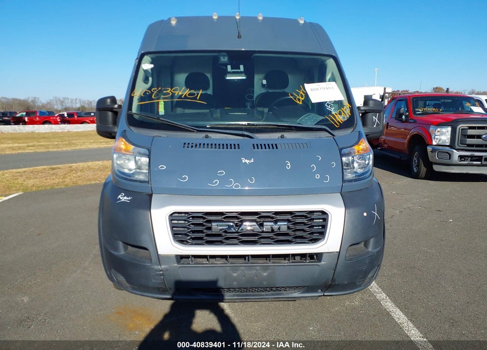 2020 RAM PROMASTER 3500 CARGO VAN HIGH ROOF 159 WB EXT VIN: 3C6URVJG2LE106730