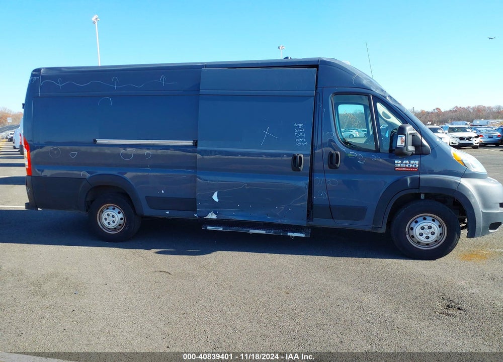2020 RAM PROMASTER 3500 CARGO VAN HIGH ROOF 159 WB EXT VIN: 3C6URVJG2LE106730