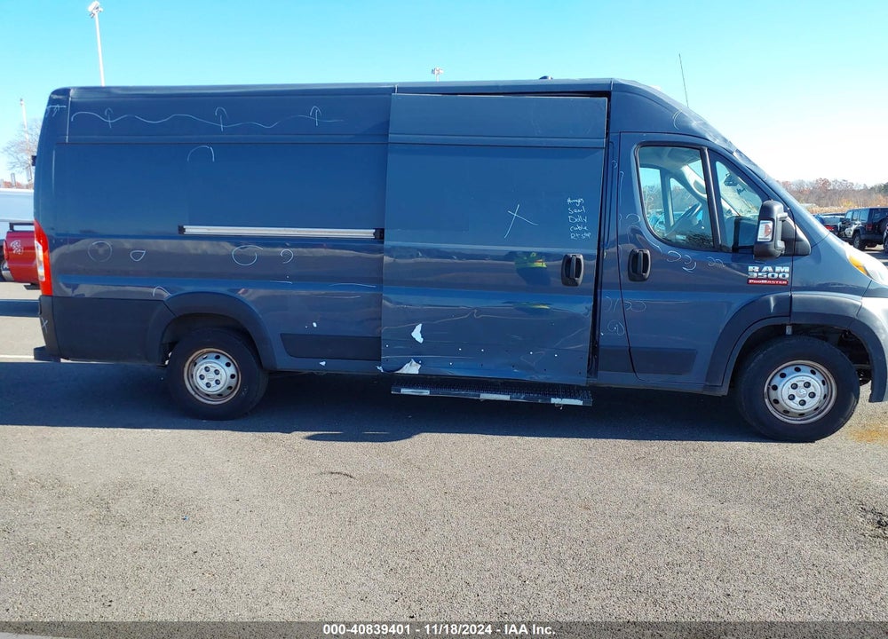 2020 RAM PROMASTER 3500 CARGO VAN HIGH ROOF 159 WB EXT VIN: 3C6URVJG2LE106730