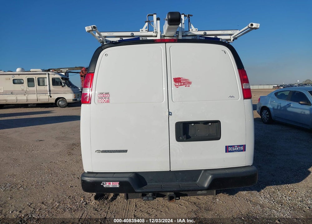 2019 CHEVROLET EXPRESS 2500 WORK VAN VIN: 1GCWGAFG2K1268514