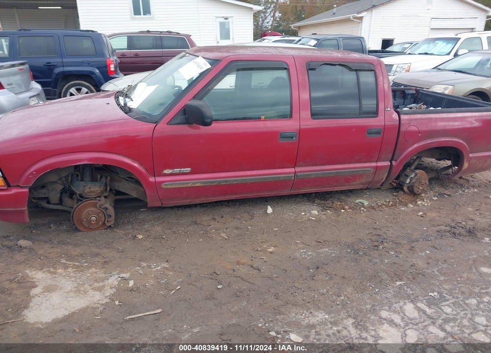 2003 CHEVROLET S-10 LS VIN: 1GCDT13XX3K171189