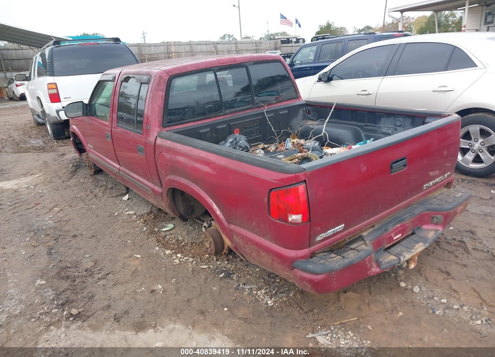 2003 CHEVROLET S-10 LS VIN: 1GCDT13XX3K171189
