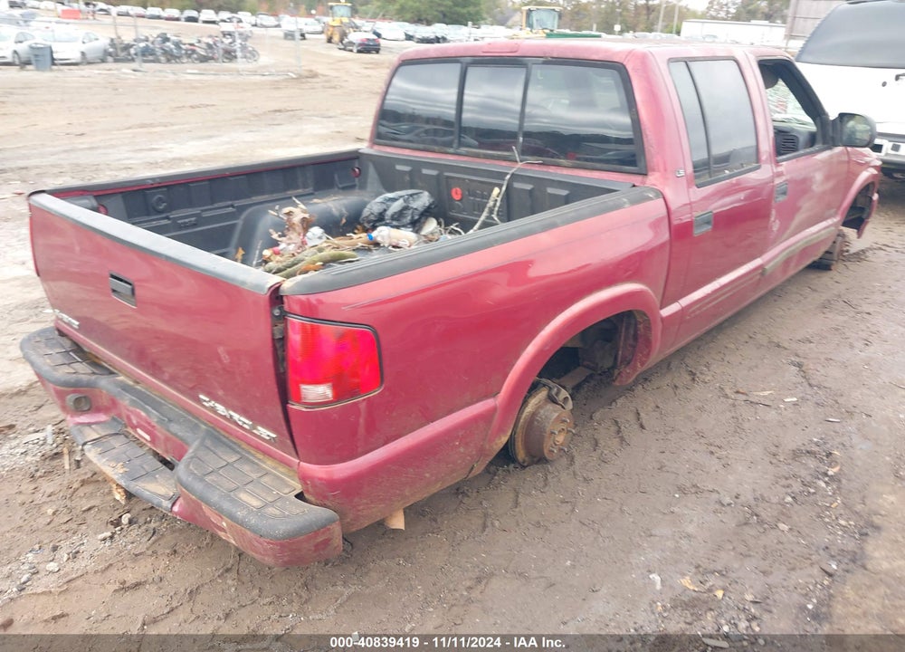 2003 CHEVROLET S-10 LS VIN: 1GCDT13XX3K171189