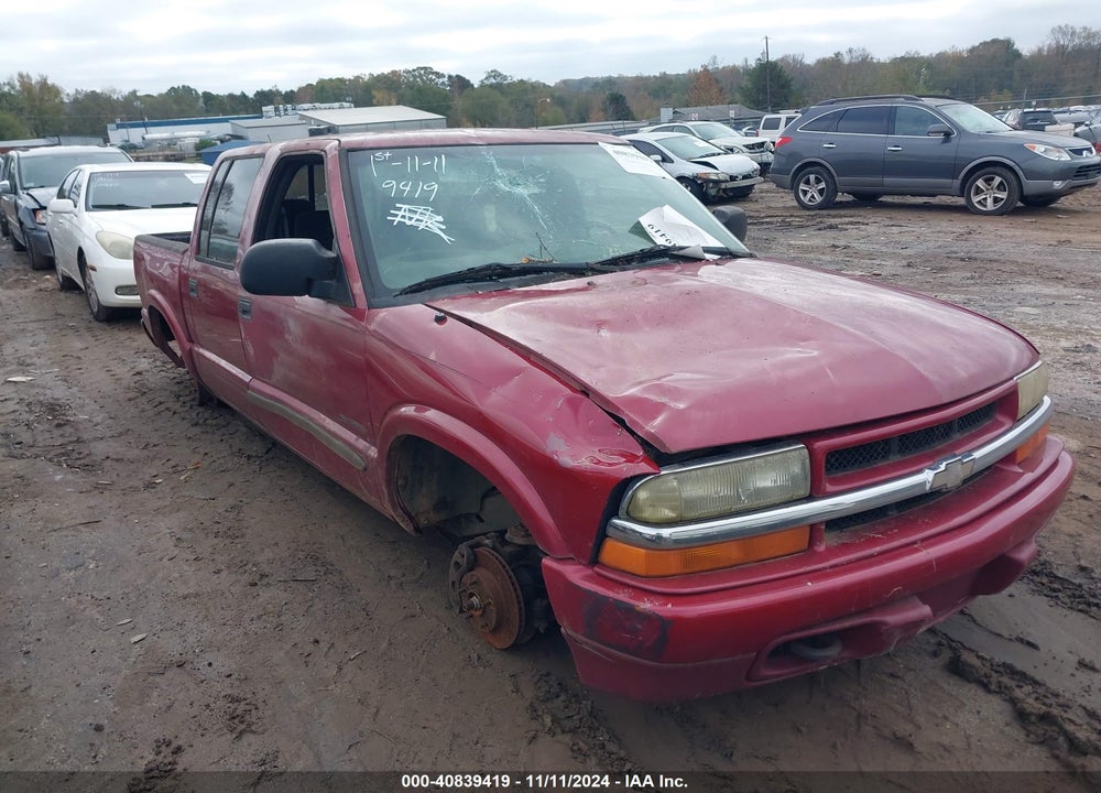 2003 CHEVROLET S-10 LS VIN: 1GCDT13XX3K171189