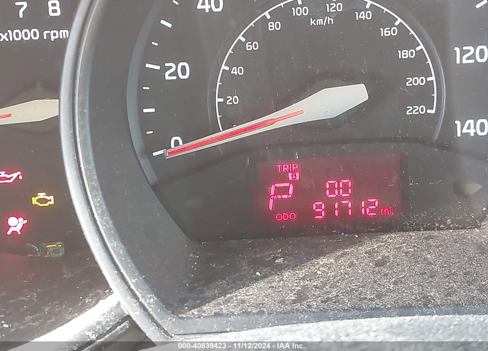 2013 KIA RIO LX VIN: KNADM5A38D6172045