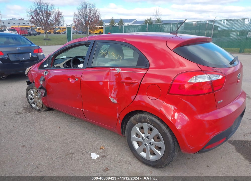 2013 KIA RIO LX VIN: KNADM5A38D6172045