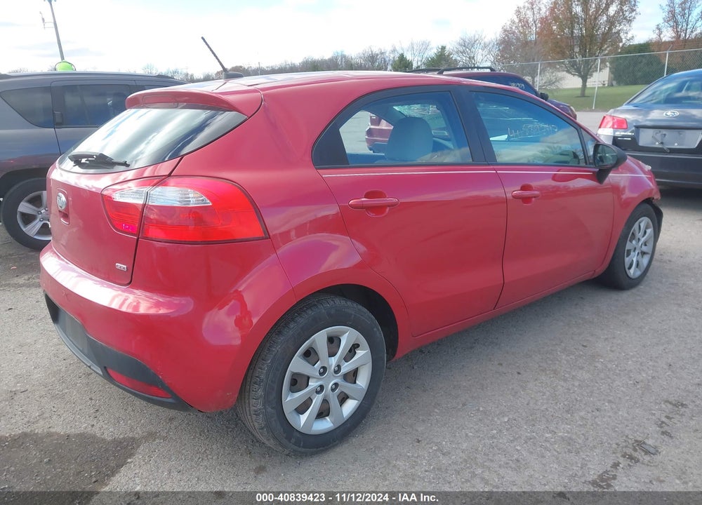 2013 KIA RIO LX VIN: KNADM5A38D6172045