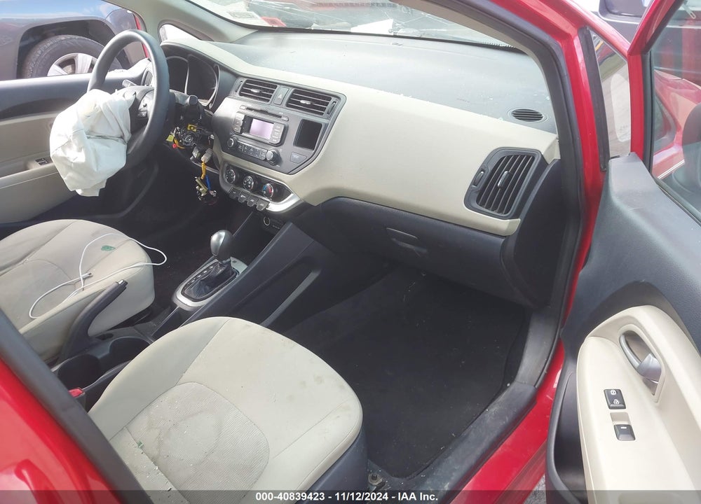 2013 KIA RIO LX VIN: KNADM5A38D6172045