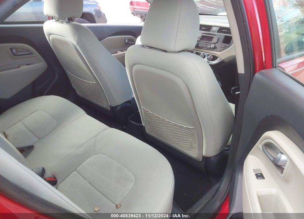 2013 KIA RIO LX VIN: KNADM5A38D6172045