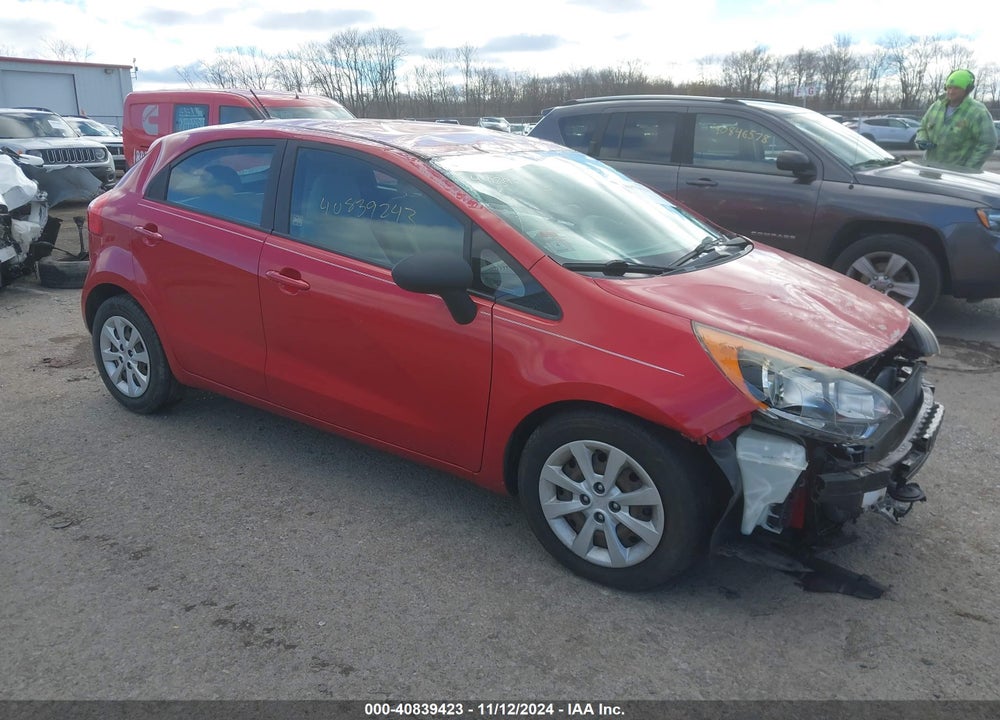 2013 KIA RIO LX VIN: KNADM5A38D6172045