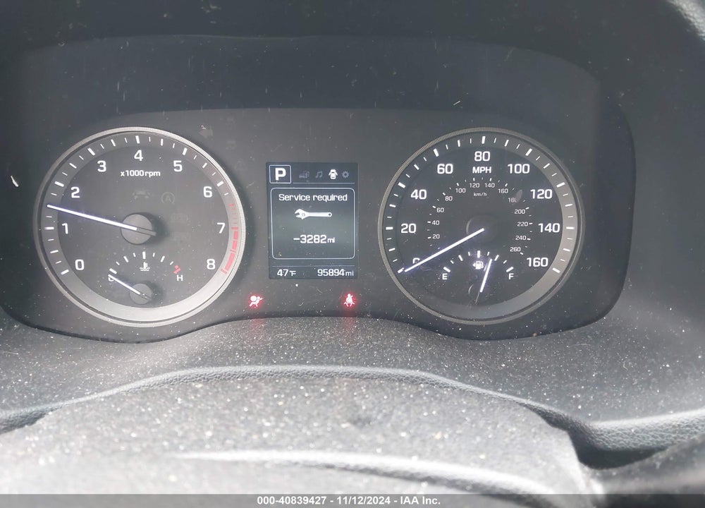 2017 HYUNDAI TUCSON SE VIN: KM8J23A41HU302852