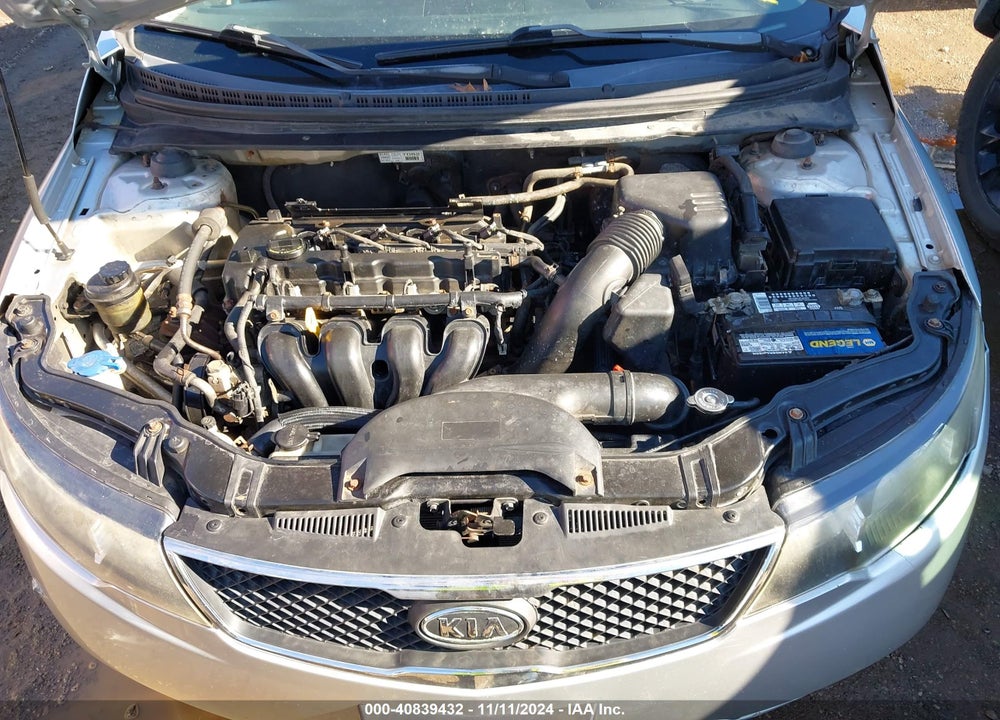 2010 KIA FORTE EX VIN: KNAFU4A23A5059308