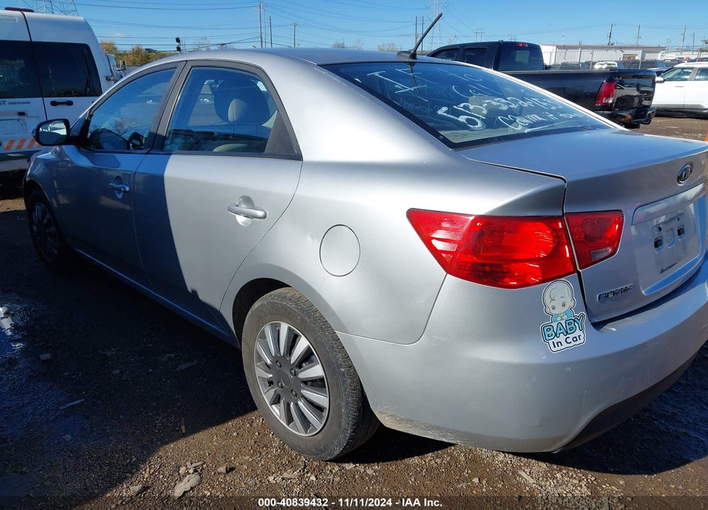 2010 KIA FORTE EX VIN: KNAFU4A23A5059308