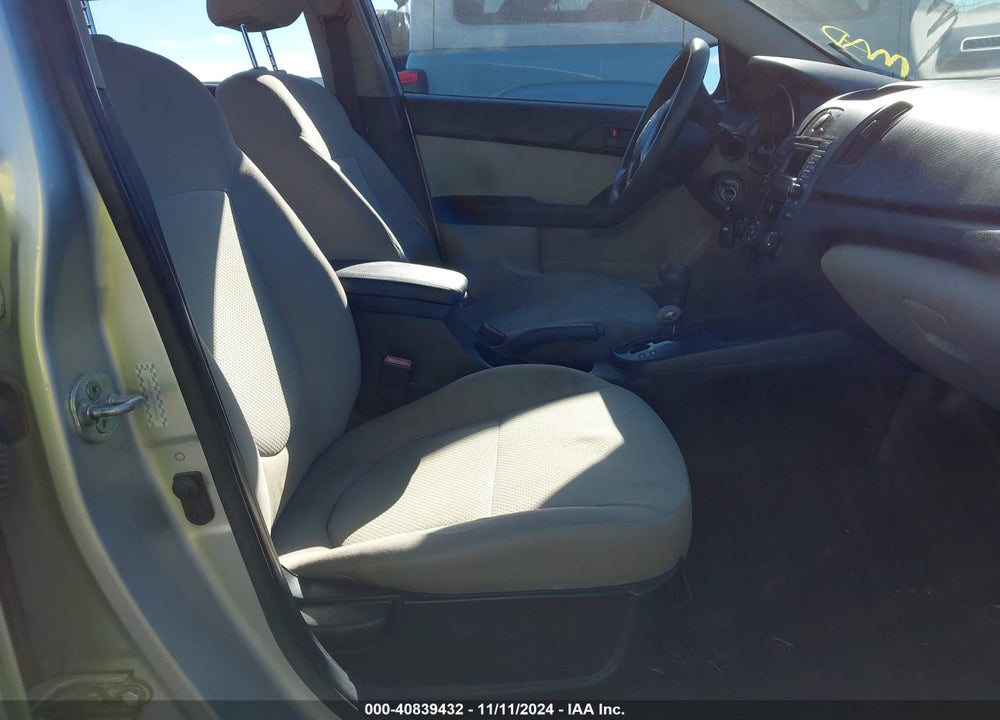 2010 KIA FORTE EX VIN: KNAFU4A23A5059308