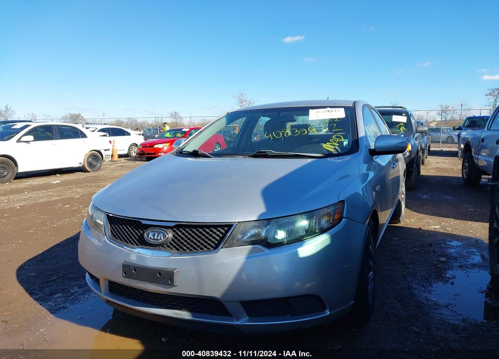 2010 KIA FORTE EX VIN: KNAFU4A23A5059308