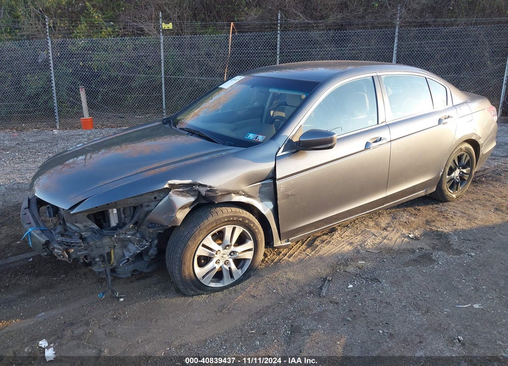 2010 HONDA ACCORD 2.4 LX VIN: 1HGCP2F37AA118940
