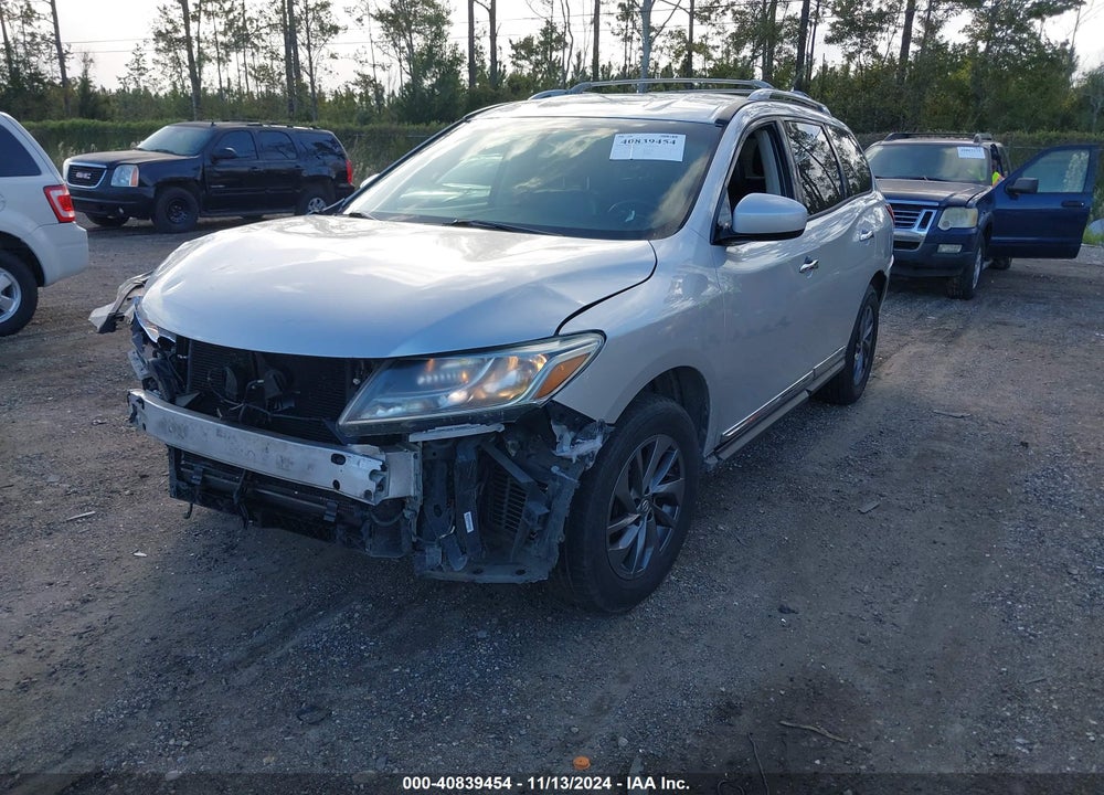 2013 NISSAN PATHFINDER SL VIN: 5N1AR2MN5DC614926