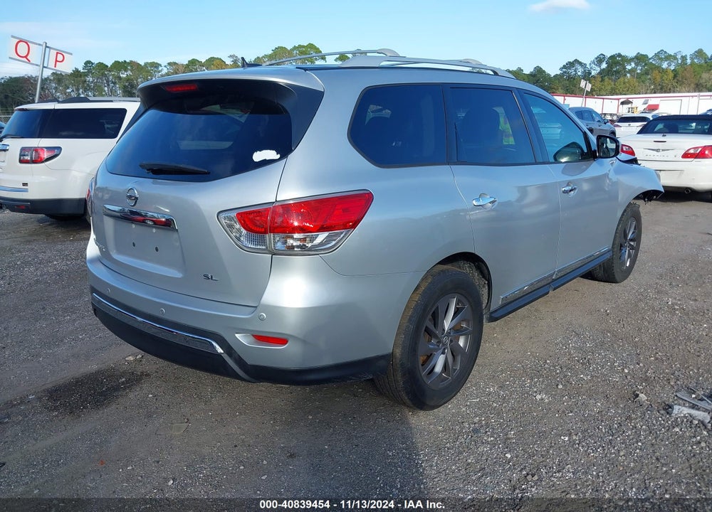 2013 NISSAN PATHFINDER SL VIN: 5N1AR2MN5DC614926