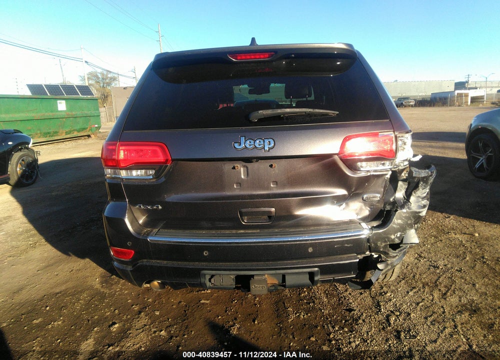 2015 JEEP GRAND CHEROKEE OVERLAND VIN: 1C4RJFCG2FC625457