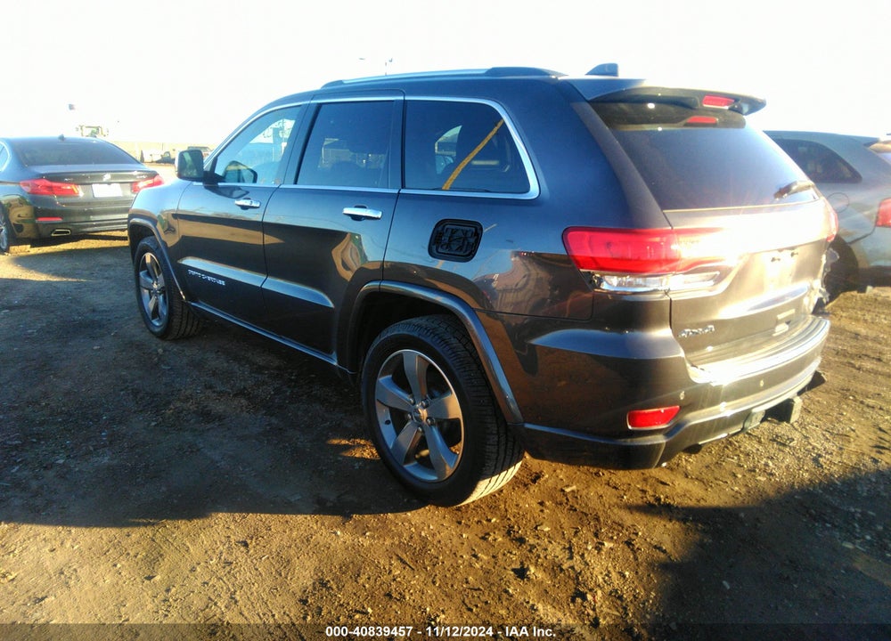 2015 JEEP GRAND CHEROKEE OVERLAND VIN: 1C4RJFCG2FC625457