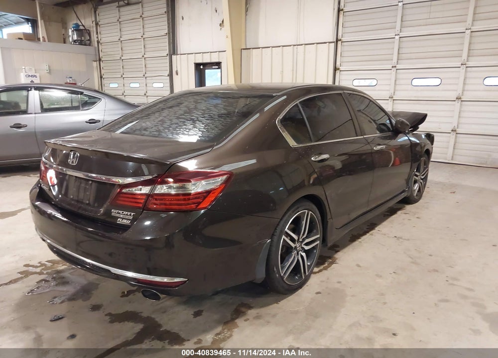 2017 HONDA ACCORD SPORT SE VIN: 1HGCR2F16HA085173