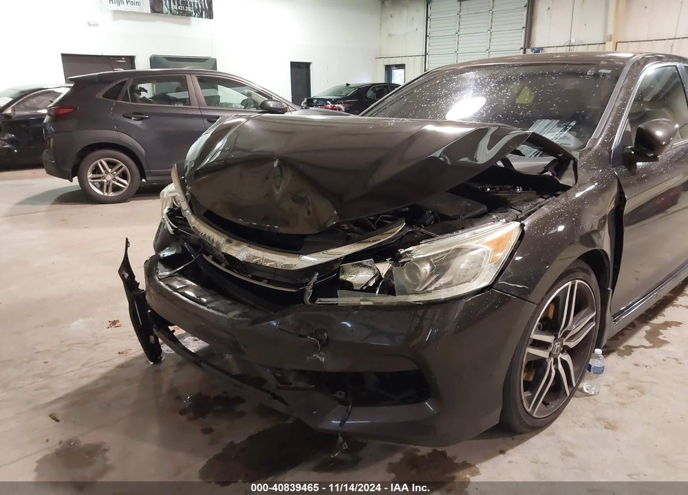 2017 HONDA ACCORD SPORT SE VIN: 1HGCR2F16HA085173