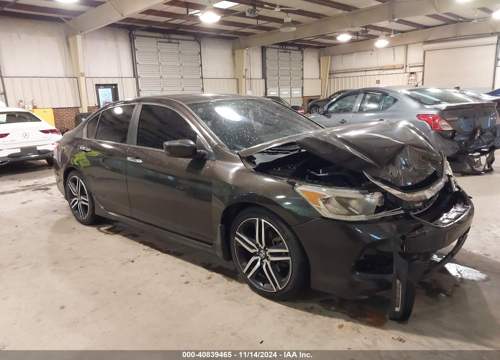 2017 HONDA ACCORD SPORT SE VIN: 1HGCR2F16HA085173